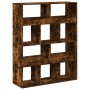 Room divider in smoked oak wood 100x33x125.5 cm by , Bookcases and shelves - Ref: Foro24-3309523, Price: 116,87 €, Discount: %