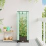 Raised bed with greenhouse cover in rattan look 40x40x123 cm by , Pots and planters - Ref: Foro24-4015795, Price: 36,80 €, Di...