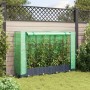 Garden bed with greenhouse cover in rattan look 160x40x123 cm by , Pots and planters - Ref: Foro24-4015826, Price: 90,99 €, D...