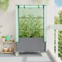 Raised bed with greenhouse cover in rattan look 80x50x182 cm by , Pots and planters - Ref: Foro24-4015864, Price: 124,97 €, D...