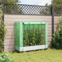 Raised bed with greenhouse cover in rattan look 120x40x123 cm by , Pots and planters - Ref: Foro24-4015839, Price: 84,92 €, D...