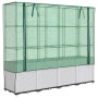 Garden bed with greenhouse cover in rattan look 160x40x153 cm by , Pots and planters - Ref: Foro24-4015845, Price: 148,59 €, ...