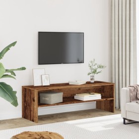 TV stand made of aged engineered wood, 120x40x40 cm by , TV Furniture - Ref: Foro24-855766, Price: 68,93 €, Discount: %