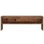 TV stand made of aged engineered wood, 120x40x40 cm by , TV Furniture - Ref: Foro24-855766, Price: 68,89 €, Discount: %