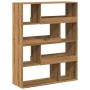 Engineered wood bookshelf in artisan oak, 100x33x125.5 cm by , Bookcases and shelves - Ref: Foro24-3309338, Price: 121,12 €, ...