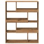 Estantería madera de ingeniería roble artisian 100x33x125,5 cm de , Librerías y estanterías - Ref: Foro24-3309338, Precio: 12...