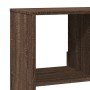 Separador de ambientes madera marrón roble 100x33x125,5 cm de , Librerías y estanterías - Ref: Foro24-3309489, Precio: 124,99...