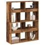 Aged wood room divider 100x33x125.5 cm by , Bookcases and shelves - Ref: Foro24-3309526, Price: 116,87 €, Discount: %