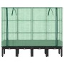 Raised bed with greenhouse cover in rattan appearance 160x40x140 cm by , Pots and planters - Ref: Foro24-4015821, Price: 111,...