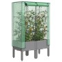 Raised bed with greenhouse cover in rattan look 80x40x140 cm by , Pots and planters - Ref: Foro24-4015861, Price: 67,91 €, Di...