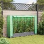 Garden bed with greenhouse cover in rattan look 160x40x123 cm by , Pots and planters - Ref: Foro24-4015854, Price: 90,11 €, D...