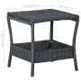 Dark gray synthetic rattan garden table 45x45x46.5 cm by vidaXL, Garden tables - Ref: Foro24-313306, Price: 43,56 €, Discount: %