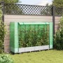 Raised bed with greenhouse cover in rattan look 160x40x123 cm by , Pots and planters - Ref: Foro24-4015840, Price: 90,11 €, D...