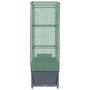 Raised bed with greenhouse cover in rattan look 80x40x138 cm by , Pots and planters - Ref: Foro24-4015828, Price: 66,17 €, Di...