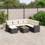 8-piece garden sofa set with black synthetic rattan cushions by , Garden sets - Ref: Foro24-3264850, Price: 495,28 €, Discoun...