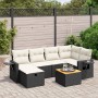 7-piece garden dining set with black synthetic rattan cushions by , Garden sets - Ref: Foro24-3264948, Price: 442,86 €, Disco...