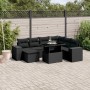 8-piece garden sofa set with black synthetic rattan cushions by , Garden sets - Ref: Foro24-3269325, Price: 622,34 €, Discoun...