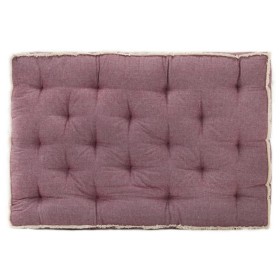 Burgundy pallet sofa cushion 120x80x10 cm by vidaXL, Cushions for chairs and sofas - Ref: Foro24-314803, Price: 78,99 €, Disc...