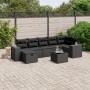 8-piece garden sofa set with black synthetic rattan cushions by , Garden sets - Ref: Foro24-3264441, Price: 558,28 €, Discoun...