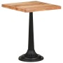 Solid acacia wood bistro table 60x60x76 cm by , Kitchen and dining tables - Ref: Foro24-321091, Price: 185,21 €, Discount: %