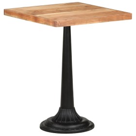 Mesa de bistró madera maciza de acacia 60x60x76 cm de , Mesas de cocina y de comedor - Ref: Foro24-321091, Precio: 173,99 €, ...