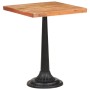 Solid acacia wood bistro table 60x60x76 cm by , Kitchen and dining tables - Ref: Foro24-321091, Price: 185,21 €, Discount: %