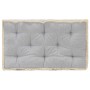 Gray pallet sofa cushion 73x40x7 cm by vidaXL, Cushions for chairs and sofas - Ref: Foro24-314798, Price: 25,64 €, Discount: %