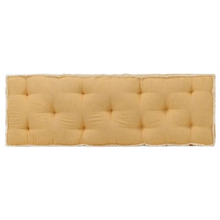 Cojín para sofá de palets amarillo 120x40x7 cm de vidaXL, Cojines para sillas y sofás - Ref: Foro24-314811, Precio: 43,29 €, ...