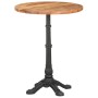 Solid acacia wood bistro table Ø60x76 cm by , Kitchen and dining tables - Ref: Foro24-321088, Price: 174,93 €, Discount: %