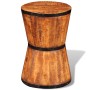 Hocker in Form einer Sanduhr aus grobem Mangoholz. von , Klapphocker und Stühle - Ref: Foro24-241637, Preis: 118,99 €, Rabatt: %