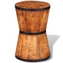 Hocker in Form einer Sanduhr aus grobem Mangoholz. von , Klapphocker und Stühle - Ref: Foro24-241637, Preis: 118,99 €, Rabatt: %