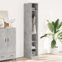 Engineered wood wardrobe in concrete gray, 30x50x200 cm by , Wardrobes - Ref: Foro24-3307687, Price: 126,52 €, Discount: %