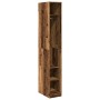 Engineered wood aged wooden wardrobe 30x50x200 cm by , Wardrobes - Ref: Foro24-3307691, Price: 126,52 €, Discount: %