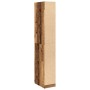 Engineered wood aged wooden wardrobe 30x50x200 cm by , Wardrobes - Ref: Foro24-3307691, Price: 126,52 €, Discount: %