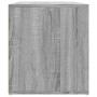 Corner furniture made of gray Sonoma engineered wood, 200x40x45 cm by , Closets and storage - Ref: Foro24-3307833, Price: 178...