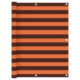 Balcony awning orange and brown oxford fabric 120x300 cm by vidaXL, Umbrellas - Ref: Foro24-134932, Price: 23,23 €, Discount: %