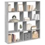 Engineered wood bookshelf in Sonoma gray, 132x29x141.5 cm by , Bookcases and shelves - Ref: Foro24-3310312, Price: 124,21 €, ...