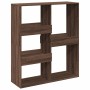 Separador de ambientes madera marrón roble 100x33x115 cm de , Librerías y estanterías - Ref: Foro24-3309552, Precio: 92,99 €,...