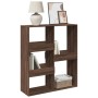 Room divider made of brown oak wood, 100x33x115 cm by , Bookcases and shelves - Ref: Foro24-3309552, Price: 92,99 €, Discount: %