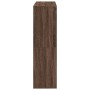 Separador de ambientes madera marrón roble 100x33x115 cm de , Librerías y estanterías - Ref: Foro24-3309552, Precio: 92,99 €,...