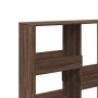 Room divider made of brown oak wood, 100x33x115 cm by , Bookcases and shelves - Ref: Foro24-3309552, Price: 92,99 €, Discount: %