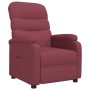 Sillón reclinable de tela rojo tinto de , Sillones - Ref: Foro24-344893, Precio: 186,99 €, Descuento: %