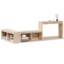 Solid pine wood desk furniture 222x107x75 cm by , Nightstands - Ref: Foro24-855756, Price: 161,32 €, Discount: %