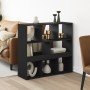 Separador de ambientes madera ingeniería negro 100x33x94,5 cm de , Librerías y estanterías - Ref: Foro24-3309511, Precio: 91,...