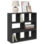 Separador de ambientes madera ingeniería negro 100x33x94,5 cm de , Librerías y estanterías - Ref: Foro24-3309511, Precio: 91,...