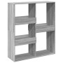 Raumteiler aus Sonoma-Grau-Holz 100x33x115 cm von , Bücherregale und Regale - Ref: Foro24-3309551, Preis: 92,99 €, Rabatt: %