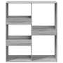 Room divider in Sonoma grey wood 100x33x115 cm by , Bookcases and shelves - Ref: Foro24-3309551, Price: 92,99 €, Discount: %