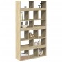 Room divider in Sonoma oak wood 100x33x187.5 cm by , Bookcases and shelves - Ref: Foro24-3309539, Price: 188,48 €, Discount: %