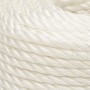 White 12 mm 100 m polypropylene work rope by , Ropes and metal cords - Ref: Foro24-153057, Price: 34,42 €, Discount: %