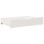 Cajones debajo cama 2 uds madera maciza pino blanco 80x55x16 cm de , Cajones de almacenaje doméstico - Ref: Foro24-850930, Pr...